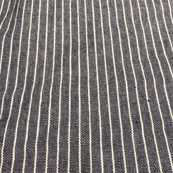 Striped Sleeveless Button-Down Dress - Picture 4 of 5